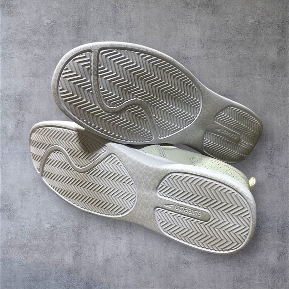 Men's Speedo White Slip-On Water Shoes Size 8 - Picture 5 of 7